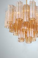 Six Light Chandelier by Crystorama - Addis Collection, Aged Brass Finish - ADD-306-AG-AM