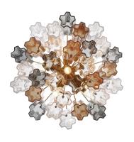 Six Light Chandelier by Crystorama - Addis Collection, Aged Brass Finish - ADD-306-AG-AU