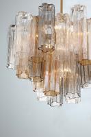 Six Light Chandelier by Crystorama - Addis Collection, Aged Brass Finish - ADD-306-AG-AU