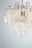 Six Light Chandelier by Crystorama - Addis Collection, Aged Brass Finish - ADD-306-AG-CL