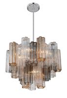 Six Light Chandelier by Crystorama - Addis Collection, Polished Chrome Finish - ADD-306-CH-AU
