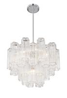 Six Light Chandelier by Crystorama - Addis Collection, Polished Chrome Finish - ADD-306-CH-CL