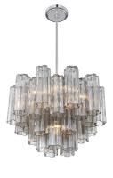 Six Light Chandelier by Crystorama - Addis Collection, Polished Chrome Finish - ADD-306-CH-SM