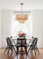 Nine Light Chandelier by Crystorama - Addis Collection, Aged Brass Finish - ADD-308-AG-AM