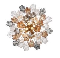 Nine Light Chandelier by Crystorama - Addis Collection, Aged Brass Finish - ADD-308-AG-AU