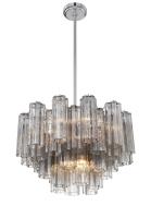 Nine Light Chandelier by Crystorama - Addis Collection, Polished Chrome Finish - ADD-308-CH-SM