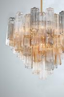 12 Light Chandelier by Crystorama - Addis Collection, Aged Brass Finish - ADD-312-AG-AU