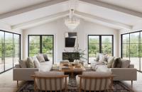 12 Light Chandelier by Crystorama - Addis Collection, Aged Brass Finish - ADD-312-AG-CL