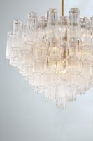 16 Light Chandelier by Crystorama - Addis Collection, Aged Brass Finish - ADD-316-AG-CL