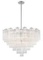 16 Light Chandelier by Crystorama - Addis Collection, Polished Chrome Finish - ADD-316-CH-CL