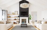 32 Light Chandelier by Crystorama - Hayes Collection, Aged Brass Finish - HAY-1409-AG
