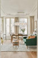 16 Light Chandelier by Crystorama - Hayes Collection, Aged Brass Finish - HAY-1417-AG