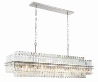 16 Light Chandelier by Crystorama - Hayes Collection, Polished Nickel Finish - HAY-1417-PN