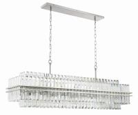 16 Light Chandelier by Crystorama - Hayes Collection, Polished Nickel Finish - HAY-1417-PN