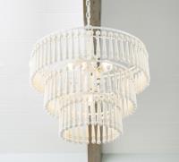 Three Light Pendant by Crystorama - Tiana Collection, Matte White Finish - TIA-7103-MT