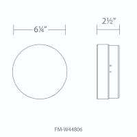 LED Outdoor Flush Mount by Modern Forms - Pi Collection, Stainless Steel Finish - FM-W44806-27-SS