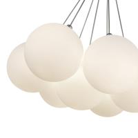 LED Chandelier by Kuzco Lighting - Bolla Collection, Opal Glass Finish - CH3117-OP