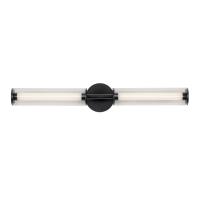 LED Vanity by Kuzco Lighting - Braga Collection, Black Finish - VL28028-BK