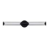 LED Vanity by Kuzco Lighting - Braga Collection, Black Finish - VL28028-BK