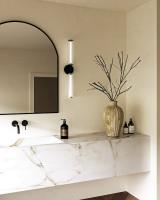 LED Vanity by Kuzco Lighting - Braga Collection, Black Finish - VL28028-BK