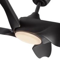 56"Ceiling Fan by Kuzco Lighting - Coronado Collection, Matte Black Finish - CF90955-MB