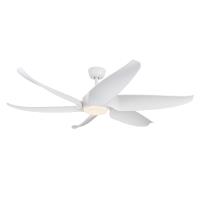 60"Ceiling Fan by Kuzco Lighting - Coronado Collection, Matte White Finish - CF90960-WH