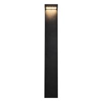 LED Exterior Bollard by Kuzco Lighting - Evans Collection, Black Finish - EB45636-BK-UNV