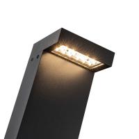 LED Exterior Bollard by Kuzco Lighting - Evans Collection, Black Finish - EB45636-BK-UNV