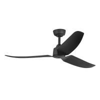 52"Exterior Ceiling Fan by Kuzco Lighting - Hugo Collection, Matte Black Finish - CF92952-MB
