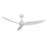 52"Exterior Ceiling Fan by Kuzco Lighting - Hugo Collection, Matte White Finish - CF92952-WH
