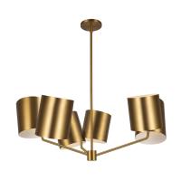 Six Light Chandelier by Kuzco Lighting - Keiko Collection, Brushed Gold Finish - CH58830-BG