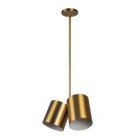 Two Light Pendant by Kuzco Lighting - Keiko Collection, Brushed Gold Finish - PD58814-BG