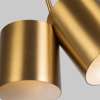 Two Light Pendant by Kuzco Lighting - Keiko Collection, Brushed Gold Finish - PD58814-BG