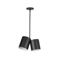 Two Light Pendant by Kuzco Lighting - Keiko Collection, Black Finish - PD58814-BK