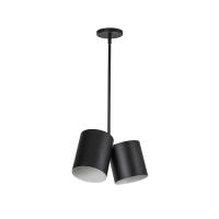 Two Light Pendant by Kuzco Lighting - Keiko Collection, Black Finish - PD58814-BK