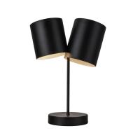Two Light Table Lamp by Kuzco Lighting - Keiko Collection, Black Finish - TL58814-BK