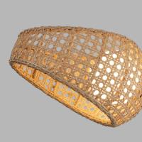 LED Chandelier by Kuzco Lighting - Lanai Collection, Black/Opal Glass Finish - CH20625-BK/OP