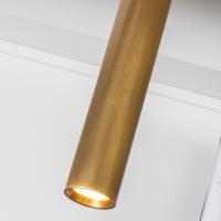 LED Linear Pendant by Kuzco Lighting - Mason Collection, Vintage Brass Finish - LP90404-VB