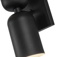 Two Light Wall Sconce by Kuzco Lighting - Nola Collection, Black Finish - WS57712-BK
