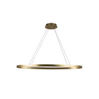 LED Linear Pendant by Kuzco Lighting - Ovale Collection, Brushed Gold Finish - LP79140-BG