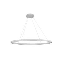LED Linear Pendant by Kuzco Lighting - Ovale Collection, White Finish - LP79140-WH