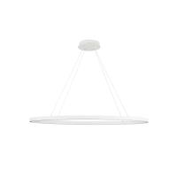 LED Linear Pendant by Kuzco Lighting - Ovale Collection, White Finish - LP79140-WH