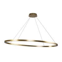 LED Linear Pendant by Kuzco Lighting - Ovale Collection, Brushed Gold Finish - LP79153-BG