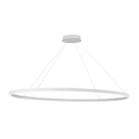 LED Linear Pendant by Kuzco Lighting - Ovale Collection, White Finish - LP79153-WH