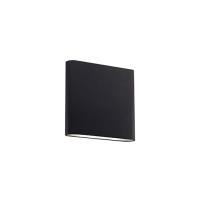 LED Wall Sconce by Kuzco Lighting - Slate Collection, Black Finish - AT6506-BK-UNV