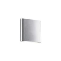 LED Wall Sconce by Kuzco Lighting - Slate Collection, Brushed Nickel Finish - AT6506-BN-UNV
