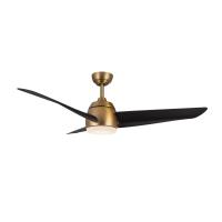 54"Ceiling Fan by Kuzco Lighting - Thalia Collection, Brushed Gold/Matte Black Finish - CF91954-BG/MB