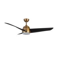 54"Ceiling Fan by Kuzco Lighting - Thalia Collection, Brushed Gold/Matte Black Finish - CF91954-BG/MB