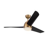 54"Ceiling Fan by Kuzco Lighting - Thalia Collection, Brushed Gold/Matte Black Finish - CF91954-BG/MB