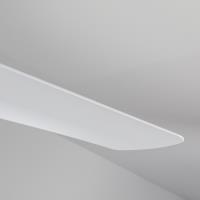 54"Ceiling Fan by Kuzco Lighting - Thalia Collection, Brushed Gold/Matte White Finish - CF91954-BG/WH